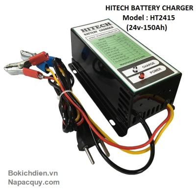 Máy nạp ắc quy 24V HITECH HT2415 , 24V-150Ah