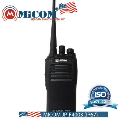 Bộ đàm MiCOM JP-F4003 phiên bản IP67